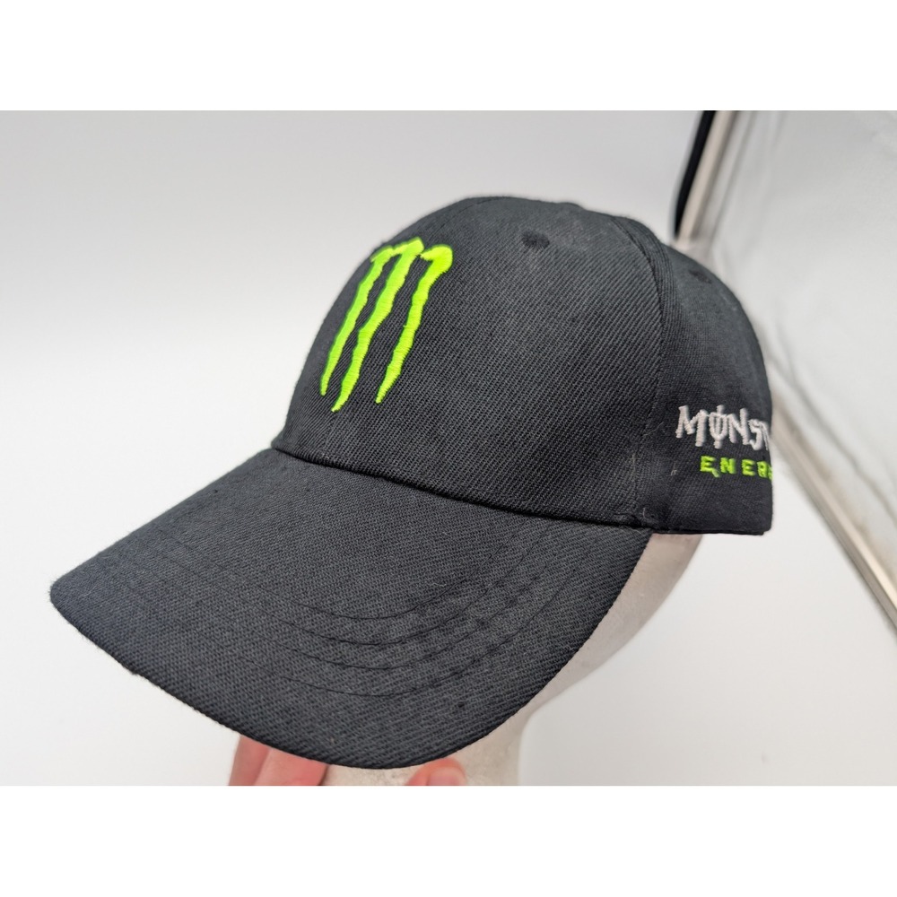 Monster Energy Baseball Hat Black Green Claw Logo Adjustable Cotton Cap Men OSFM